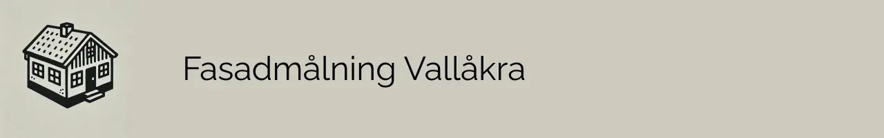 Fasadmålning Vallåkra