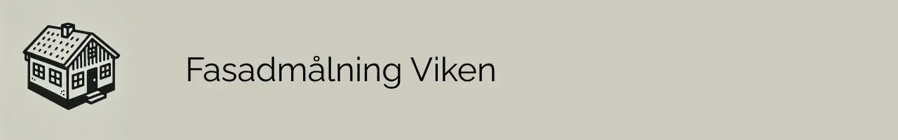 Fasadmålning Viken