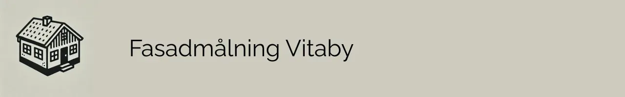 Fasadmålning Vitaby