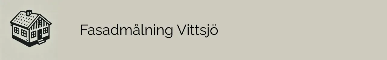 Fasadmålning Vittsjö